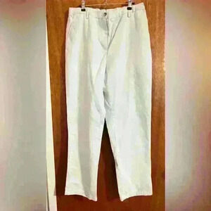 Vintage Land’s end cream colored chino/trouser pants size 12